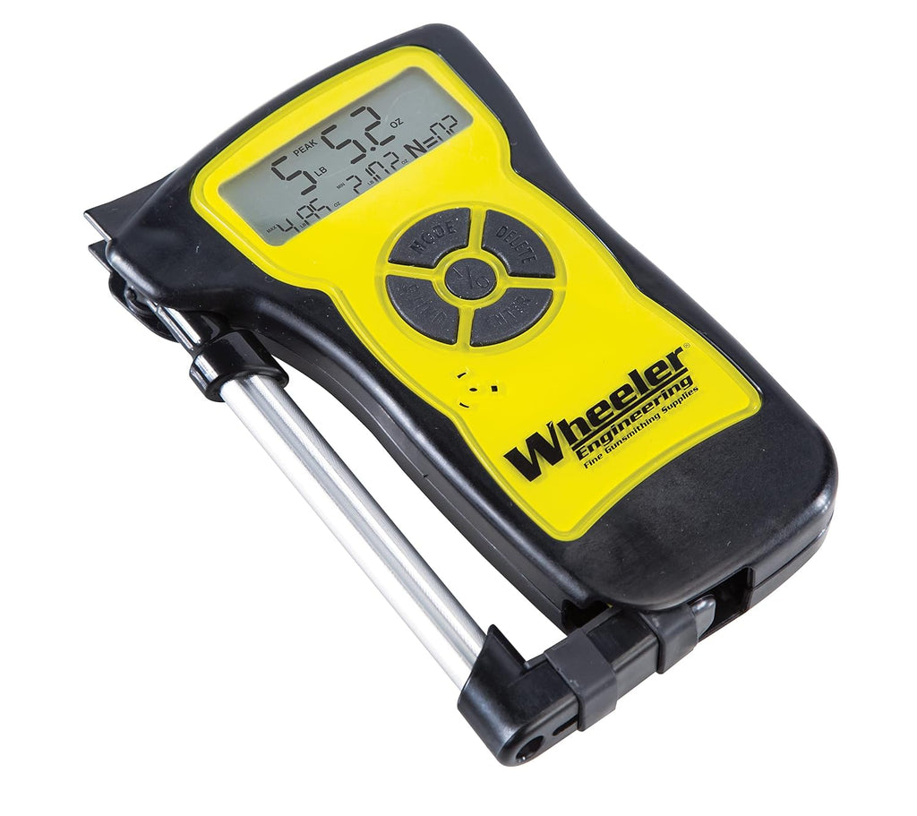 Wheeler Professional Digital Trigger Pull Gauge with 1 Oz Increments and Digital Display for Accurate Readings from 0-12 lbs