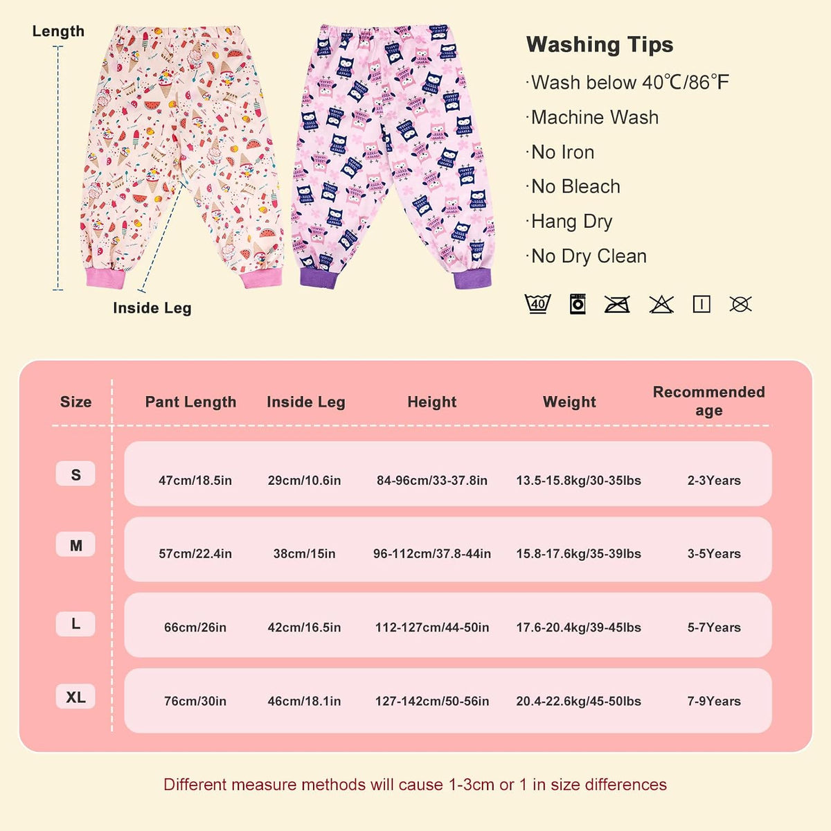 Bedwetting Diaper Pants, Potty Training Nighttime Shorts