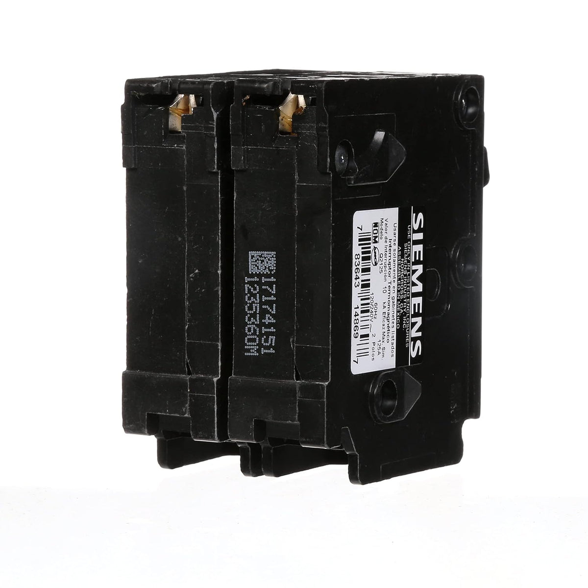 Q2125 125-Amp Double Pole Type QP Circuit Breaker