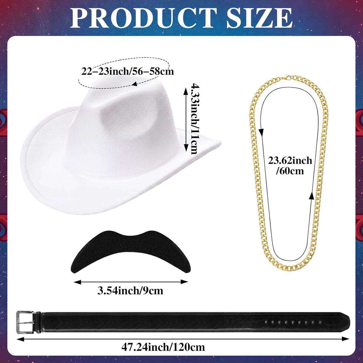 Retro Singer Costume Accessories Halloween Couple Costume for Women Men