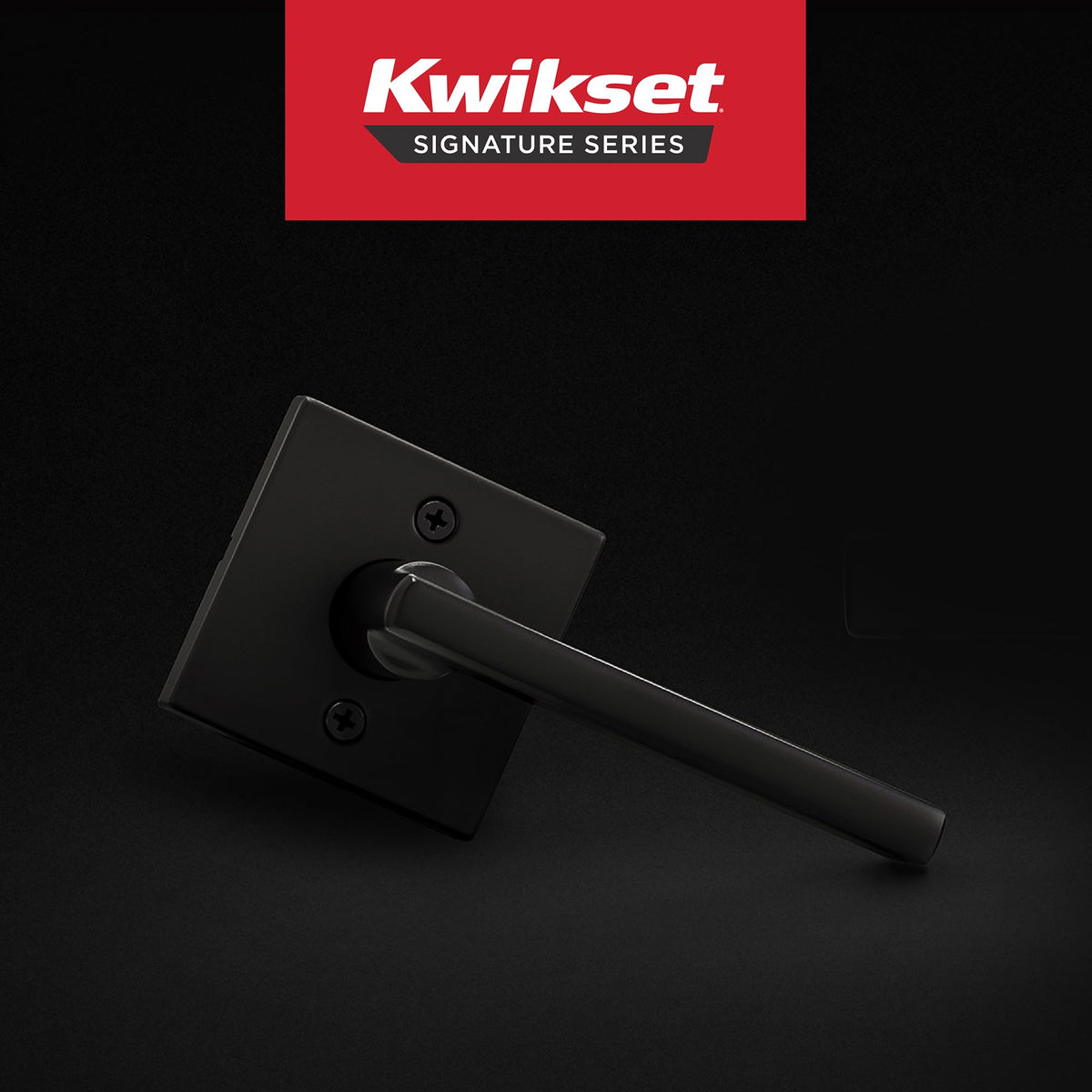 Halifax Dummy Door Lever, Matte Black