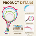 4 Pcs Plastic Strainer Plastic Colander Strainer for Kefir Grains