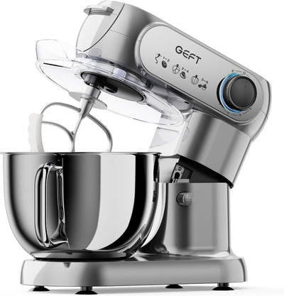 Stand Mixer, 3.5QT&6QT Bowls Mixers Kitchen Electric Stand Mixer Gray | 600W Tilt-Head Kitchen Mixer with Stainless
