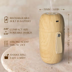 Waterless Essential Oil Diffuser, Rechargeable & Wireless Aromatherapy Diffuser for Home, Office, Portable Air