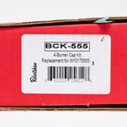 Robertshaw Gas Range Burner Cap Black 4 Pack Kit WPW10170555