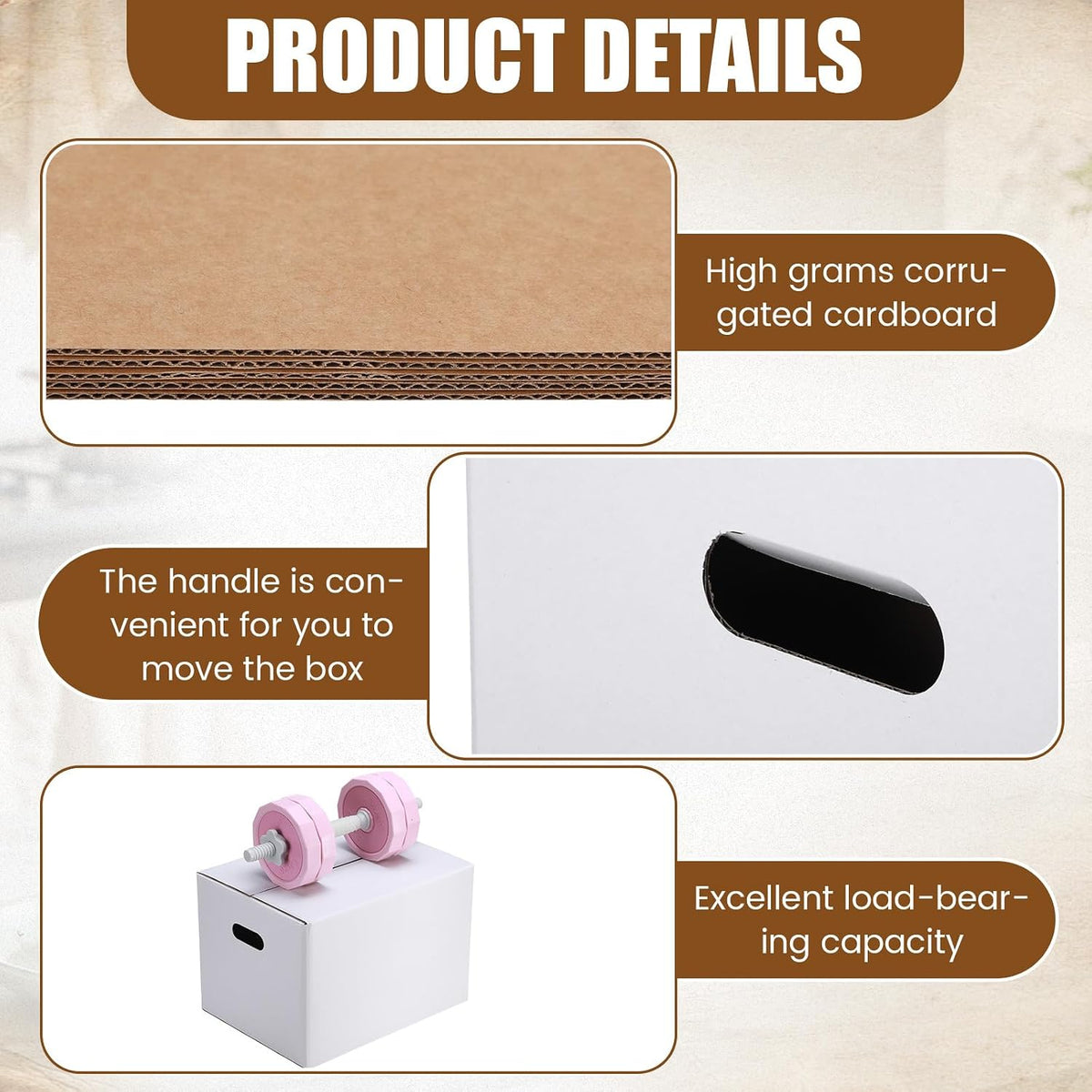 2 Sets Dish Moving Boxes with Divider Kits