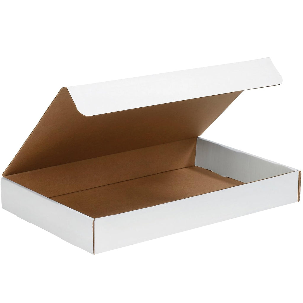 White Literature Mailers 12.125x9.25x1, 50-Pack