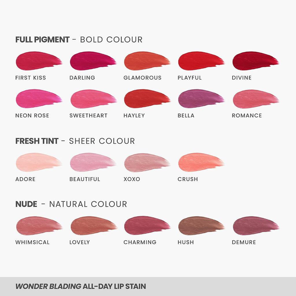 Lip Stain Set – Long Lasting, Waterproof, Lip Tint Peel Off