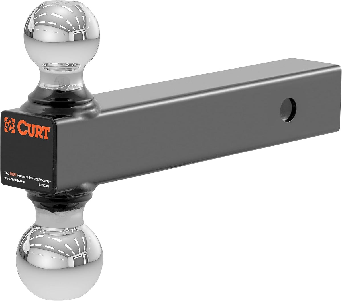 45002 Multi Ball Mount fits 2" or 2-5/16" Couplers | Mounts on Trailer Hitches with a 2" x 2" Receiver Tube Opening |