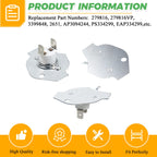 3Pack 3977393 3399848 Dryer Thermal Cut-off Switch Replacement by Techecook