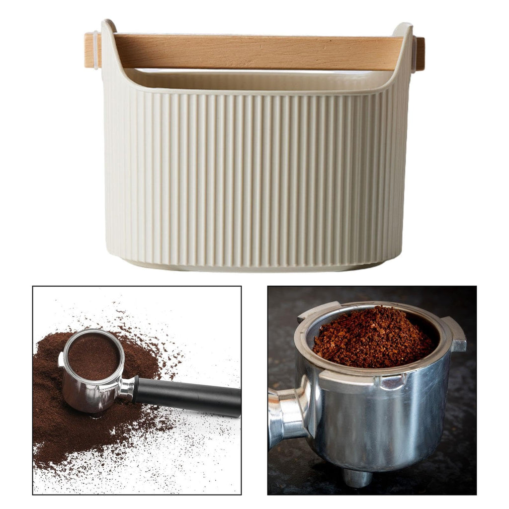 YWJLQH Espresso Knock Box Set for Barista and Home Use, Coffee