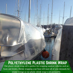 Clear Heat Shrink Wrap - 7 Mil - Clear Shrink Wrap, Shrink Wrap Machine, Shrink Wrap Heat Gun, Shrink Wrap Bags, Heat