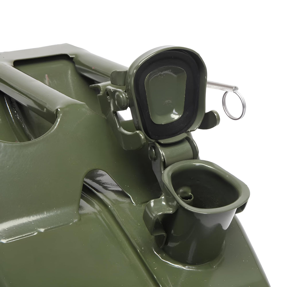 Portable Water Container 20L Stainless Steel Army Green