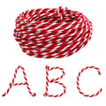 32 Ft Wired Hemp Rope, Bendable Wired Twine for Wreaths andDIY Crafts