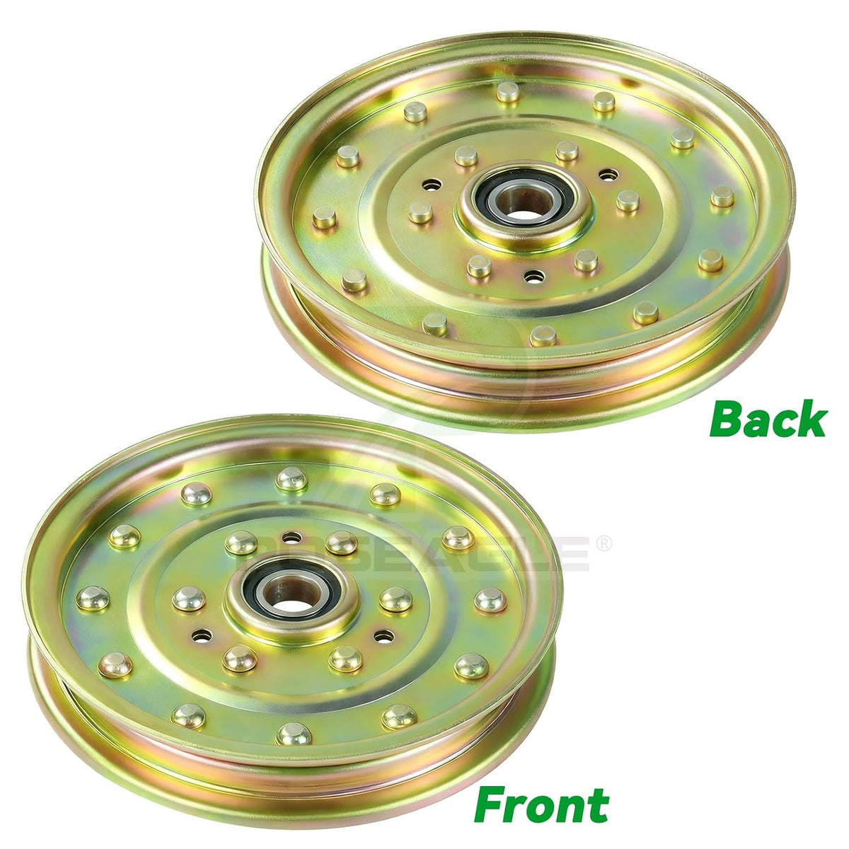 1-633109 Idler Pulley for Exmark Lazer Z 60 inch, Toro 60" Decks