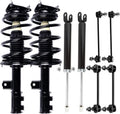 SCITOO - (8pcs) Complete Struts Assembly,Shock absorber,Stabilizer Bar Link Kit fit for Hyundai for Elantra 2007-2010