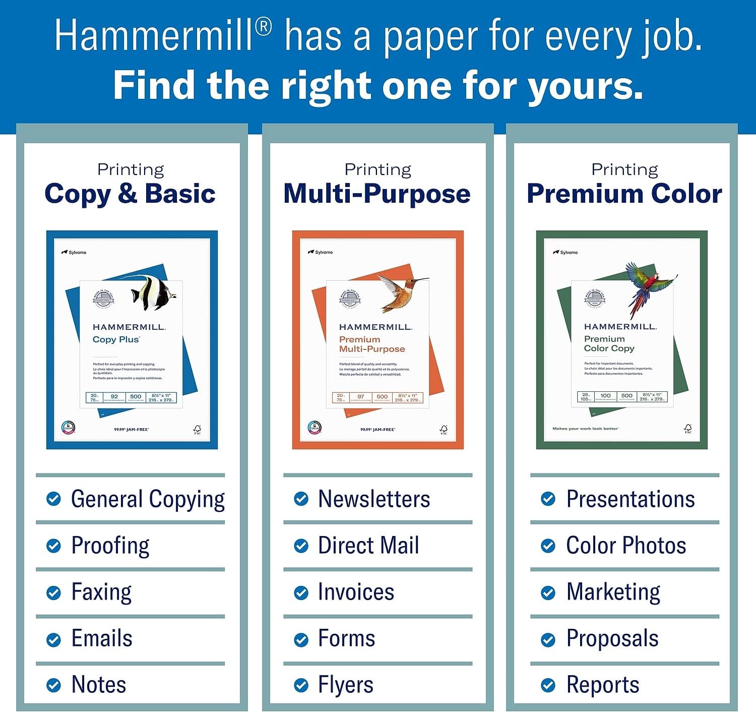 Premium 8.5 x 11 Color Copy Paper