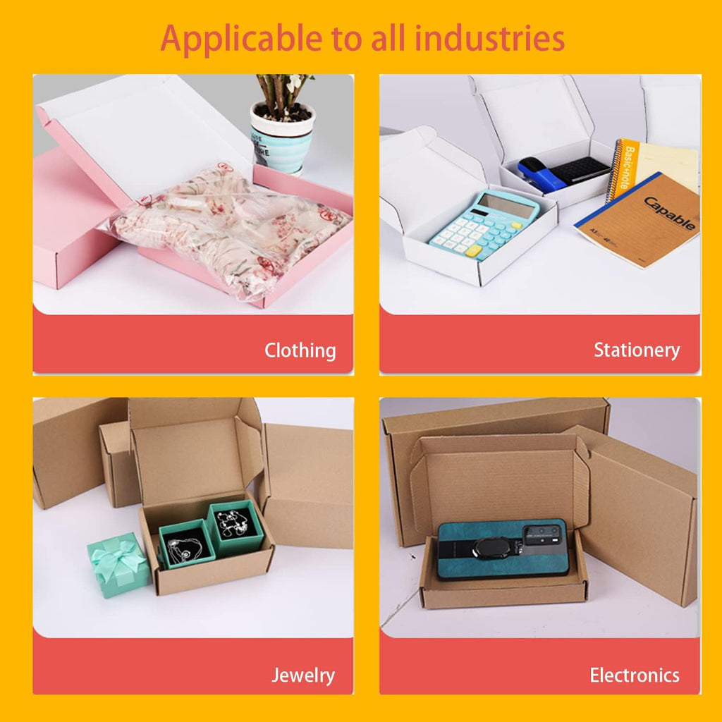 Small Dark Blue Shipping Packaging Box 20Pcs,L8xW5.5xH1.5 Inch Mailer Boxes