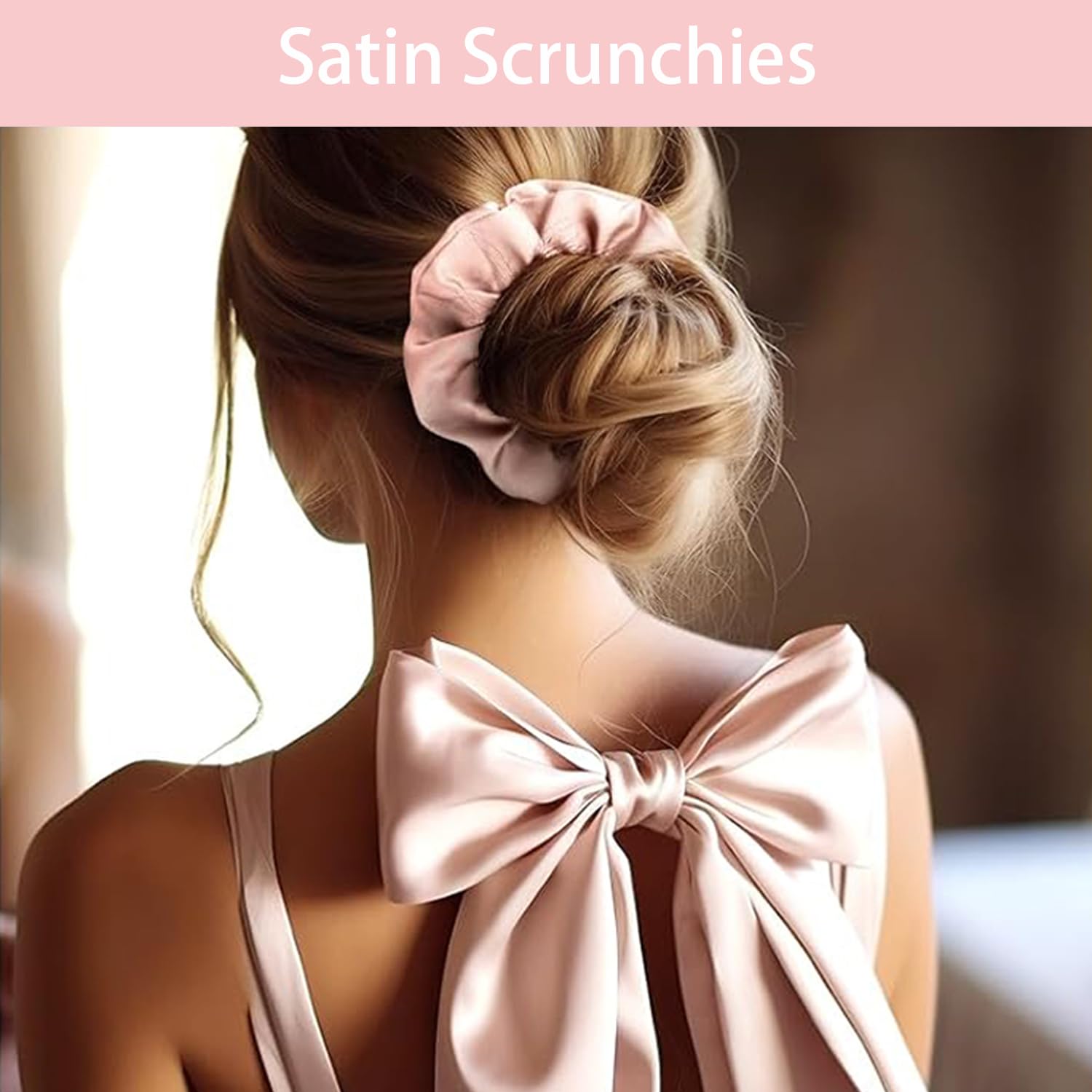 Spa Headband and Wristband Set Top Knotted Headbands Silky Satin Hair Bows Bows Hair Clip Big Hair Claw Clips