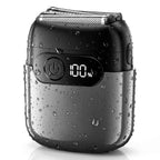 Electric Foil Shaver for Men,Compact 3D Floating Shaving Heads,Pewter