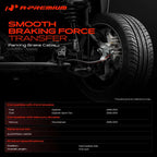 A-Premium Intermediate Side Parking Brake Cable Assembly