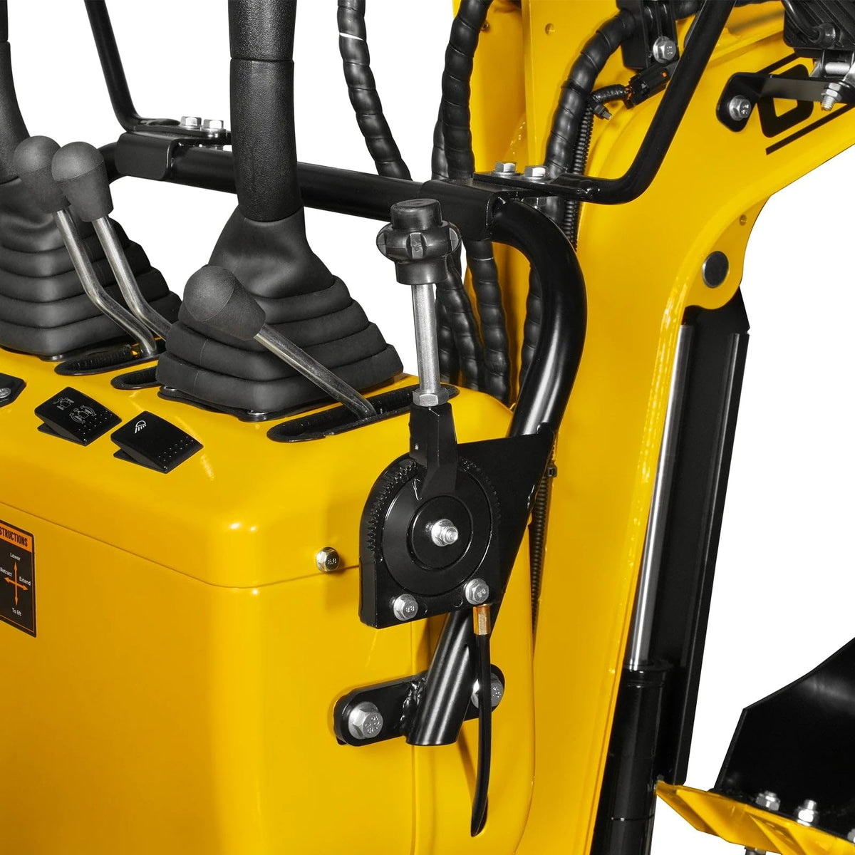 Mini Compact Excavator 300cc 9hp, 43.3" Max. Digging Depth, MEC06