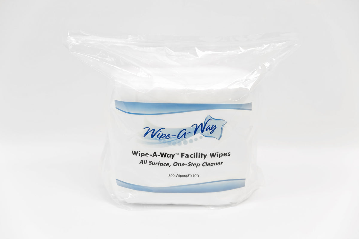 All Surface Facility Gym Wipes - 1,600pcs (8"x10") 2-Pack