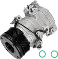 TadaMark AC Air Conditioner Compressor w/Clutch, Note: Not for 4.0L 4.7L