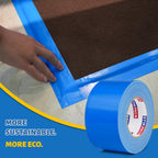 3'' Wide Blue Duct Tape Heavy Duty 3 Inches x 55 Yard, 1 Roll