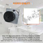 Upgrade 80 CFM 678-G 679-E Bath Fans Motor Replacement 8" x 8-1/4"