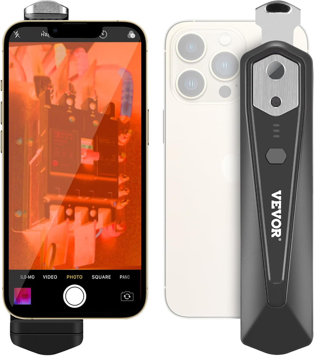 Thermal Imaging Camera for Android & iOS, 256 x 192 IR Resolution Wireless Infrared Thermal Imager with WiFi & Visual