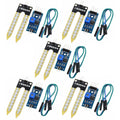 5-Pack Soil Moisture Sensor Module, LM393, Analog Digital
