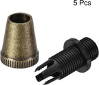 uxcell Cable Glands Strain Relief Cord Connector Grips Metal Bronze 5Pcs for Wiring Hanging Light Ceiling Pendant Lamp