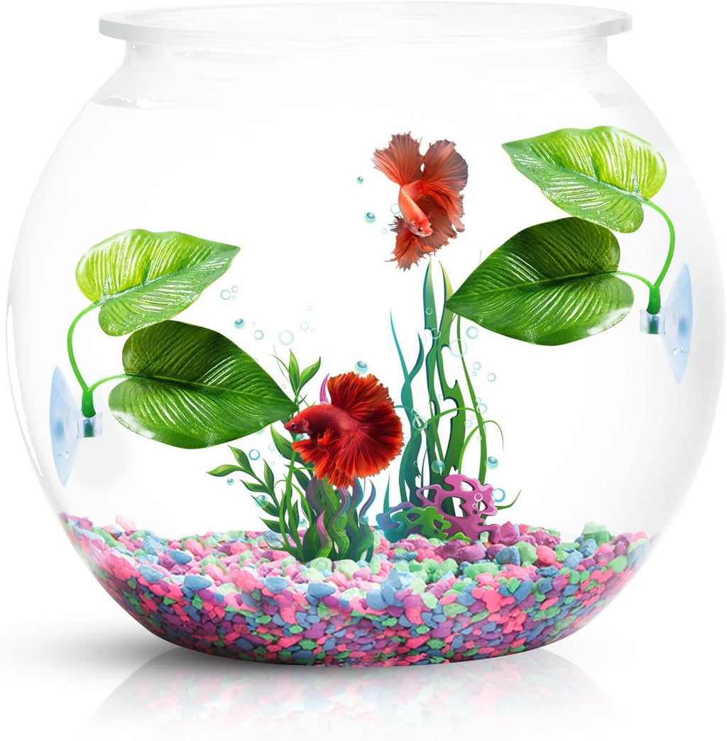 2 Pack Betta Fish Leaf Pad Improves Betta's Health by Simulating the Natural Habitat - Natural, Organic, Comfortable