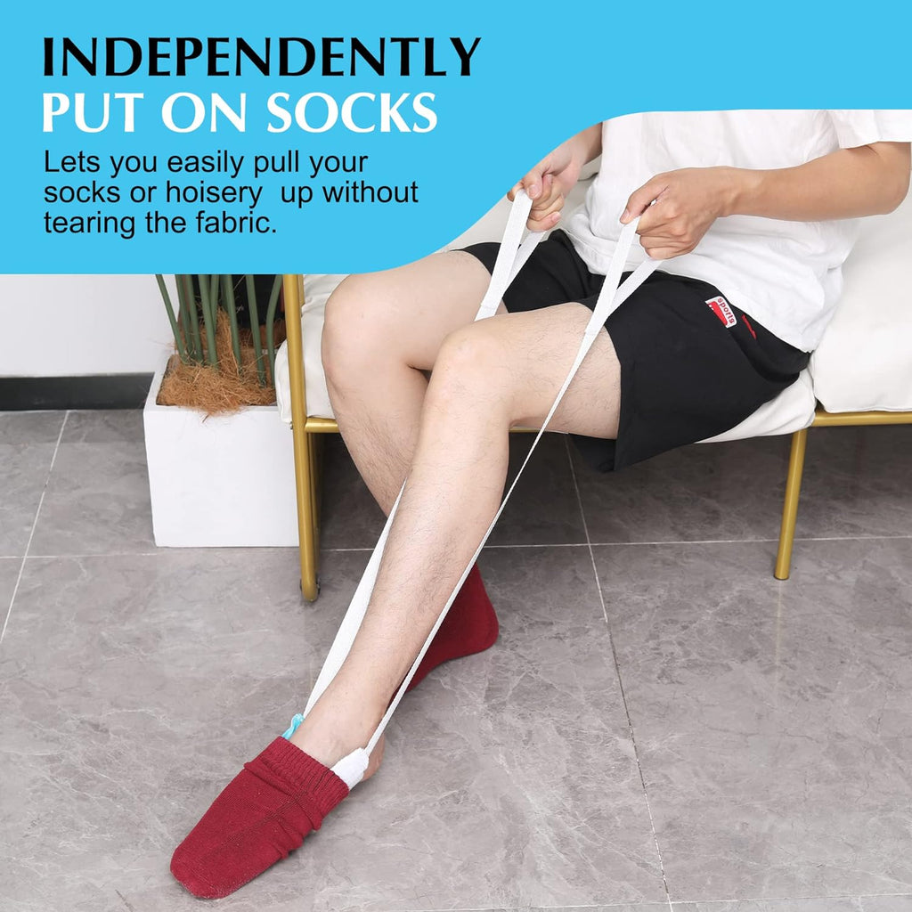Sock Aid - Sock Helper Device No Bending