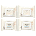 Fragrance-Free Hand & Face Wipes with Oat Extract & Aloe, Cleansing & Moisturizing Baby Wipes for Sensitive Skin