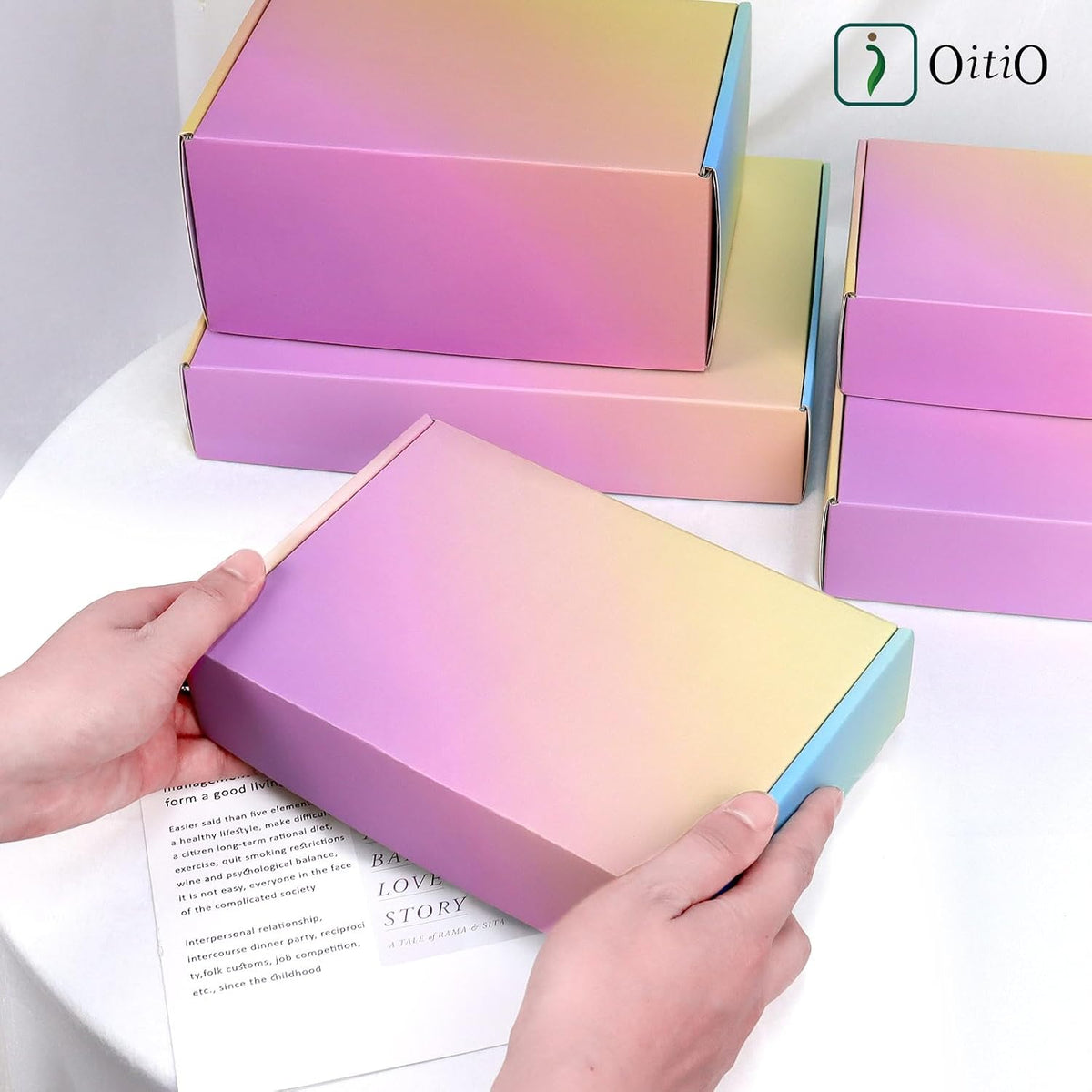 Shipping Boxes for Packaging, 9x6x4 Inches Corrugated Cardboard Boxes, Medium Mailing Boxes for Small Business (15