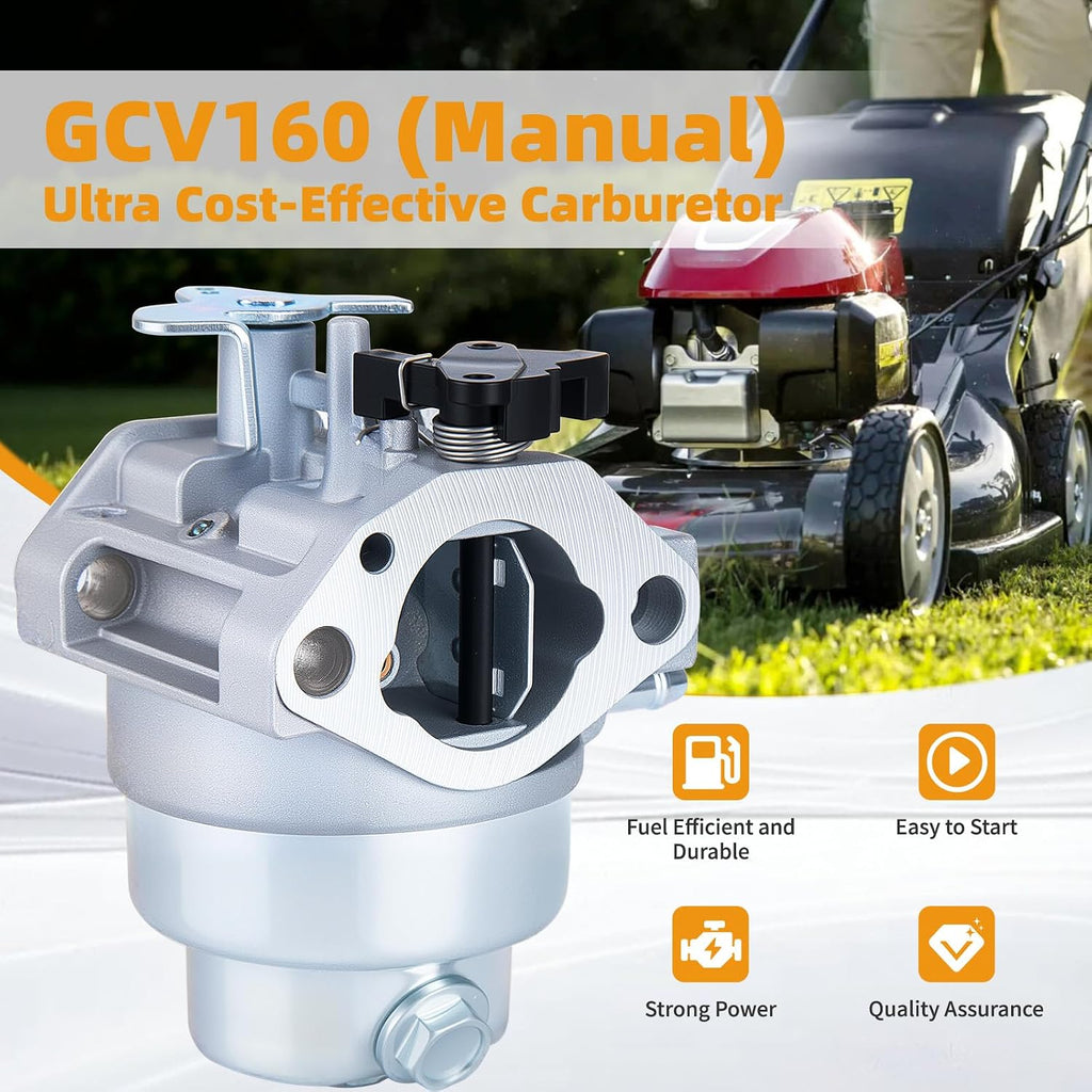 New GCV160 Carburetor Carb for Honda HRT216 HRR216 GCV160a HRS216 Engine
