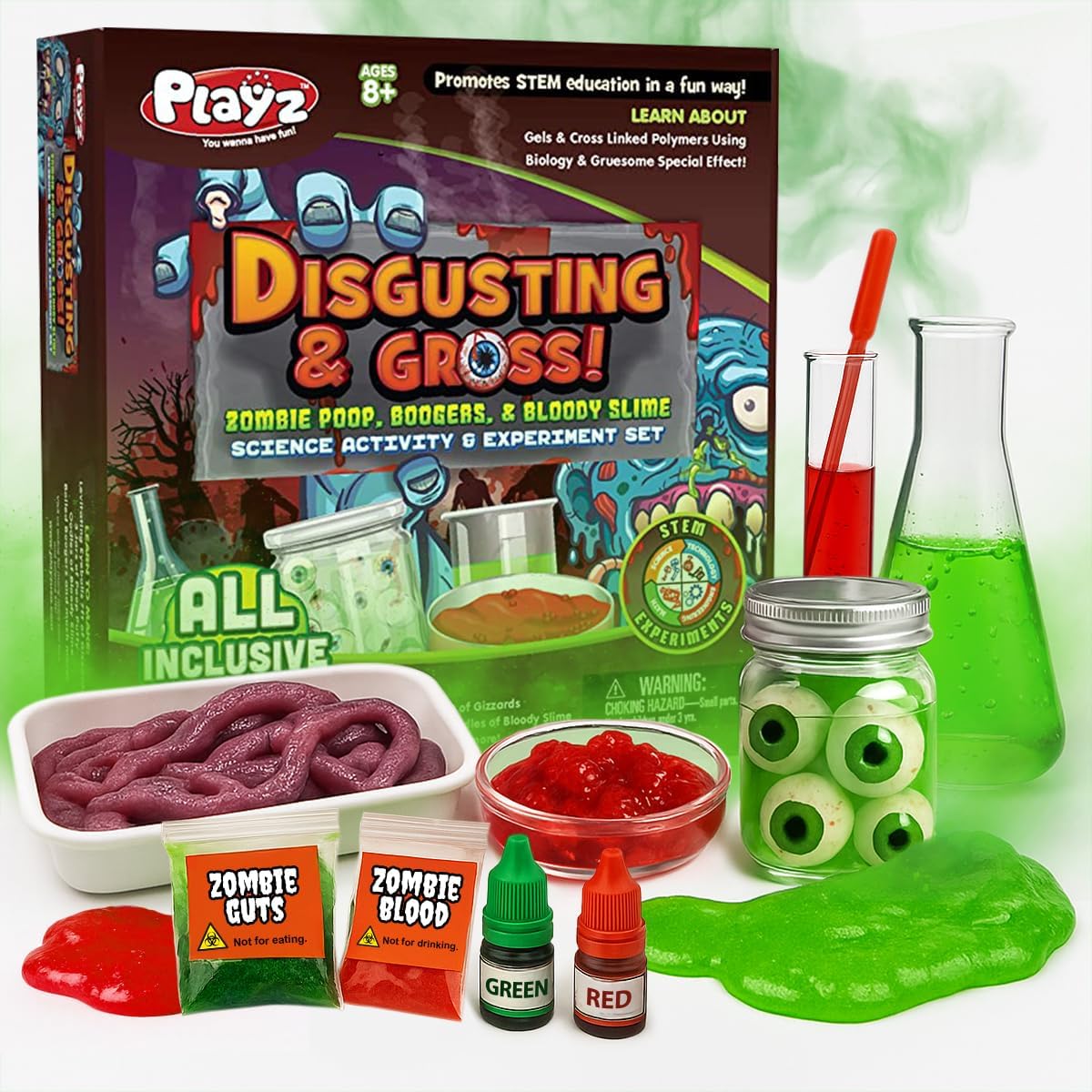 Disgusting n Gross Science Experiments, Science Kits for Kids Age 8-12