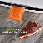 Vacuum Sealer Bags Rolls, Kitchen Essentials, 11inx20ft, 2 Pack