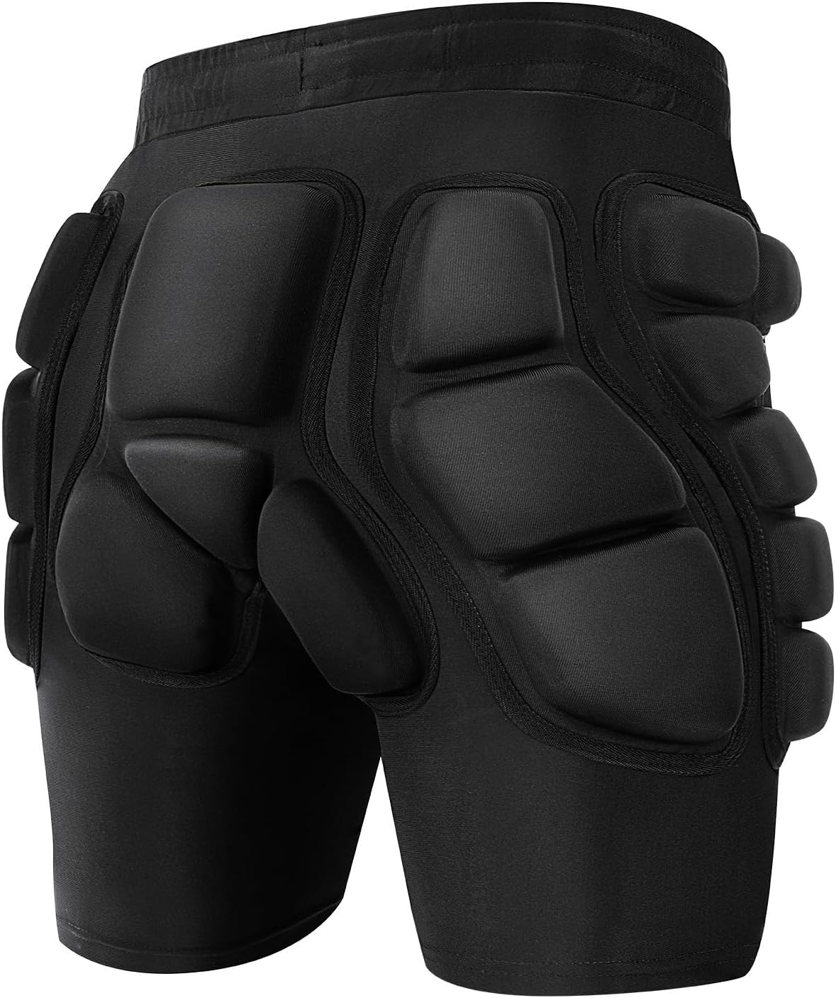 3D Protection Hip Butt EVA Padded Shorts, Crash Pad Impact Gear for Ski, Skating, Snowboarding, Skateboarding for Men