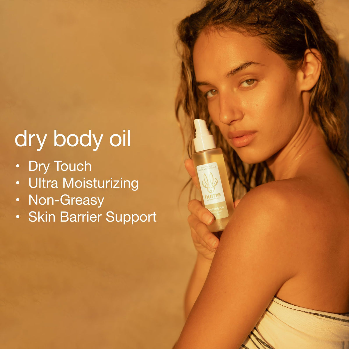 Dry Body Oil Spray, Vanilla Daze, Fast Absorbing,1-Pack