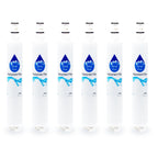 6-Pack Replacement for KitchenAid KTRA22EMSS01 Refrigerator Water Filter