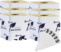 Grodan Rockwool Delta GRO Blocks | 4" Cube - Pack of 6 | + THCity Stakes