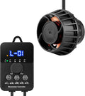 2100GPH Aquarium Wave Maker with Controller Mini DC 24V 12W Powerhead with Magnetic Mounting, Wavemaker with LED