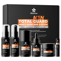 Gift for Men Skincare Men's Skin Care Facial Kit Complete Routine Kit with Niacinamide & Ceramides - Face Cleanser