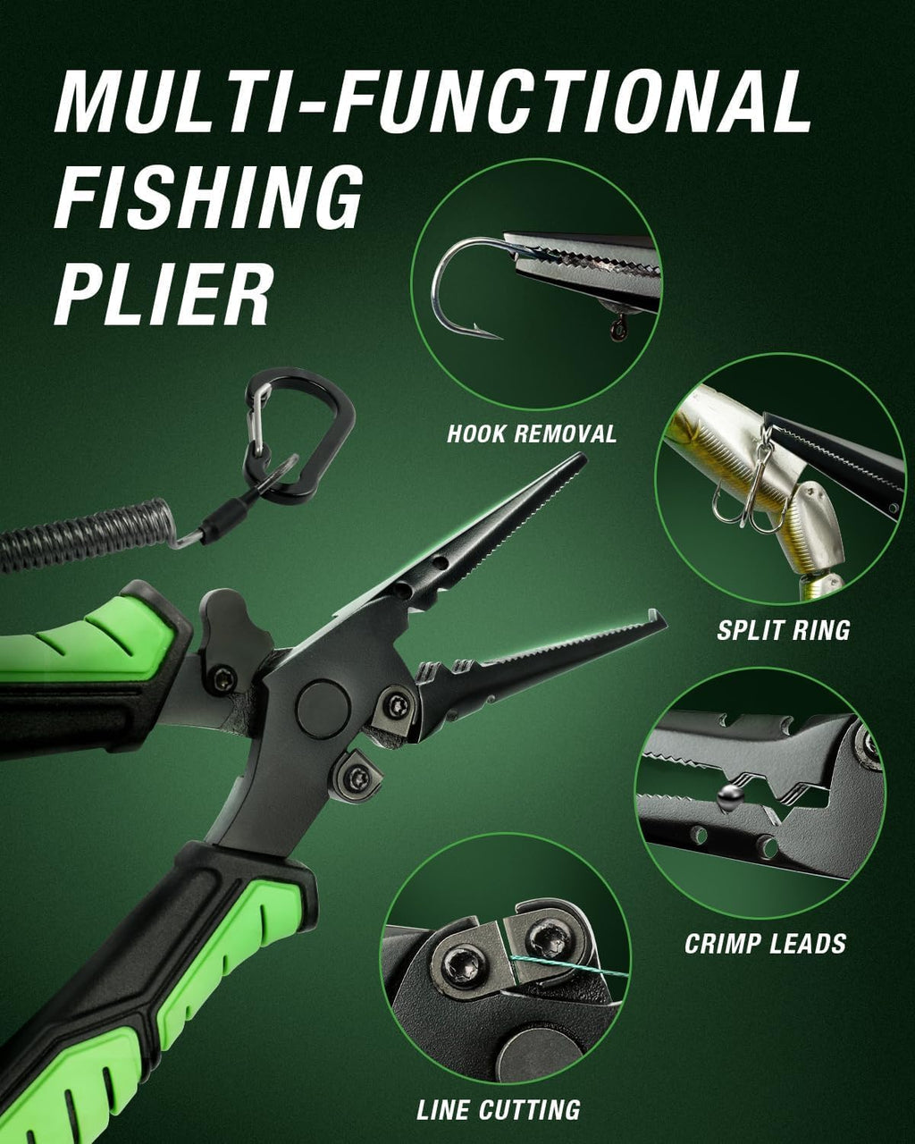 Telescopic Fishing Rod and Reel Combo,Spinning Travel Kit | Graphite Telescopic Fishing Rod,Collapsible Fishing Pole