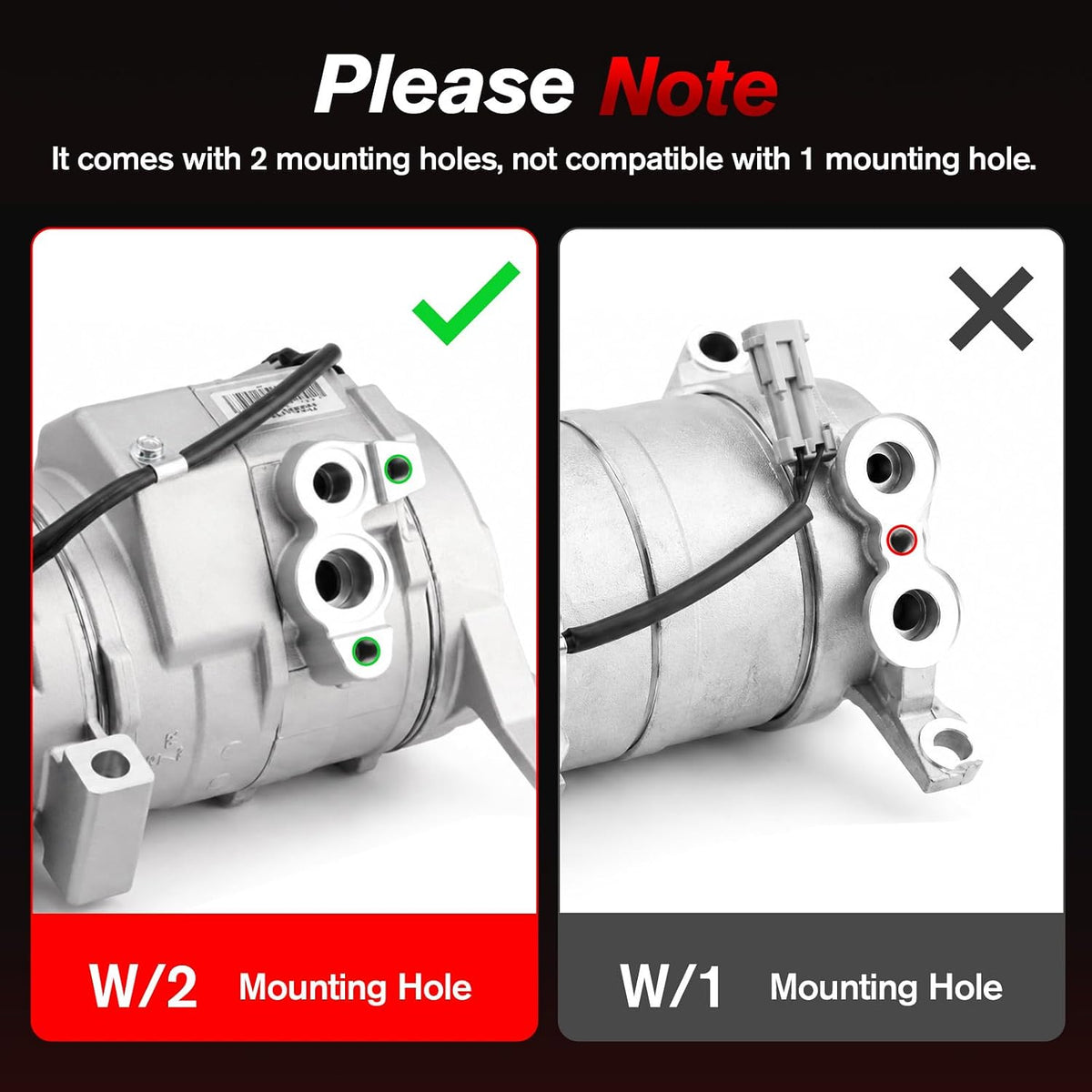 AC Compressor for Chevy/GMC, 2001-2013 Silverado 1500