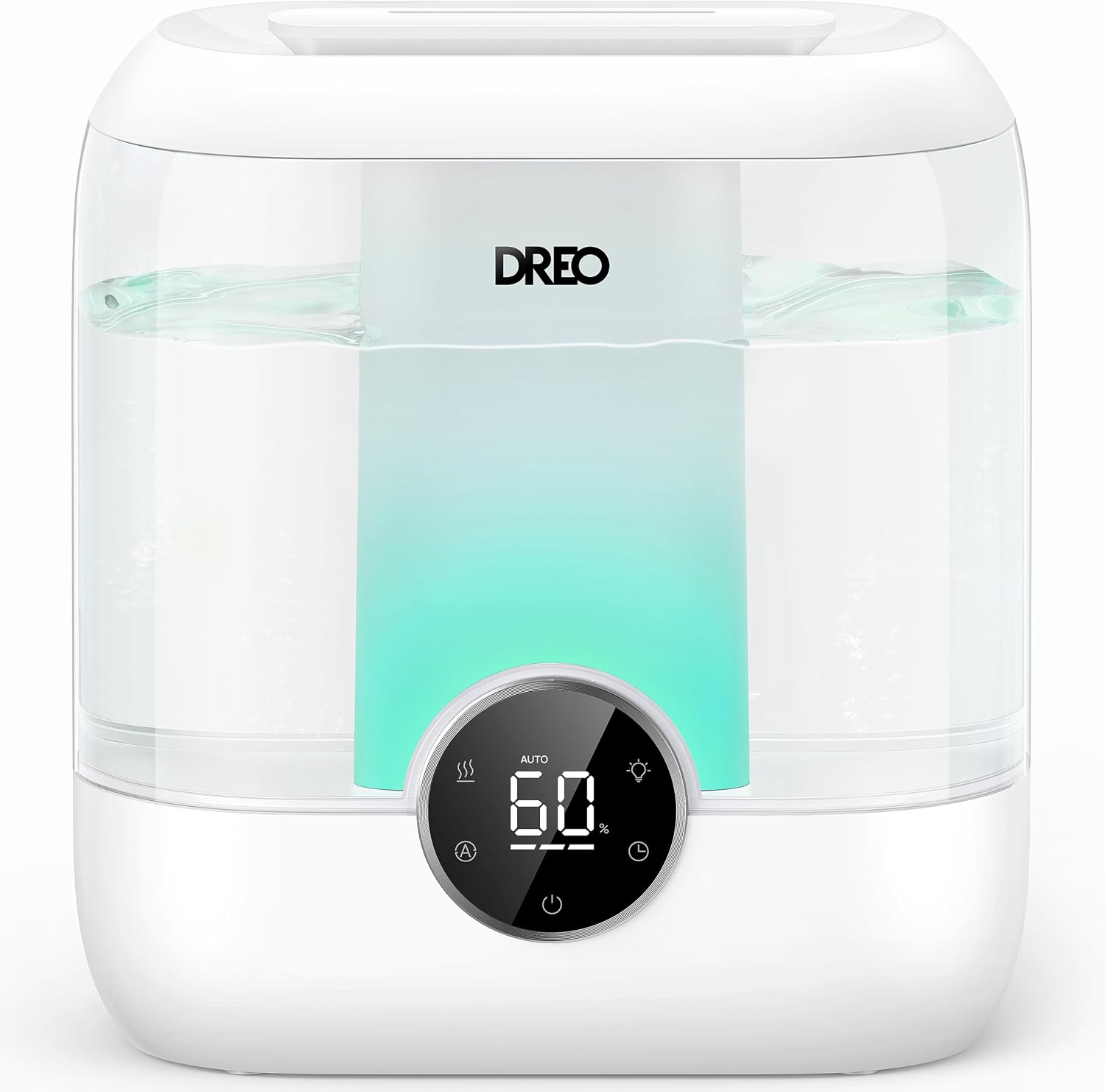 6L Humidifiers for Bedroom, 60H Runtime, 28 dB Quiet, HM524 | Precise Humidity Control, Easy to Refill & Clean