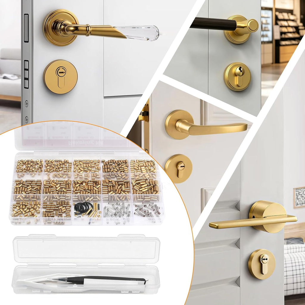 SC1 & SC4 Rekey Kit for Schlage with 0-9 Bottom, Master & Top Pins | Complete Locksmith Kit with Essential Rekeying